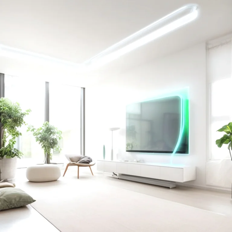 AI Luftreiniger in Aktion